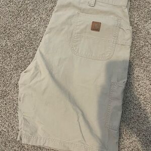 Carhartt Men's Beige Cargo Shorts